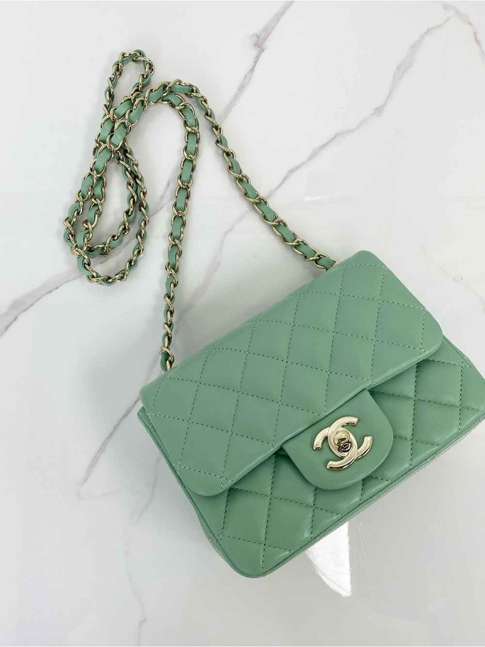 Chanel 21C Classic Mini Flap Bag